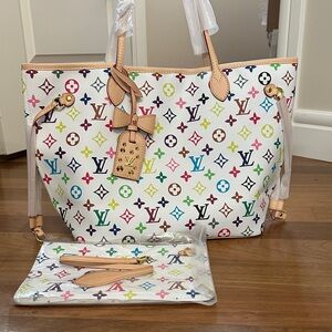 Louis Vuitton Multicolor Monogram Tote Bag